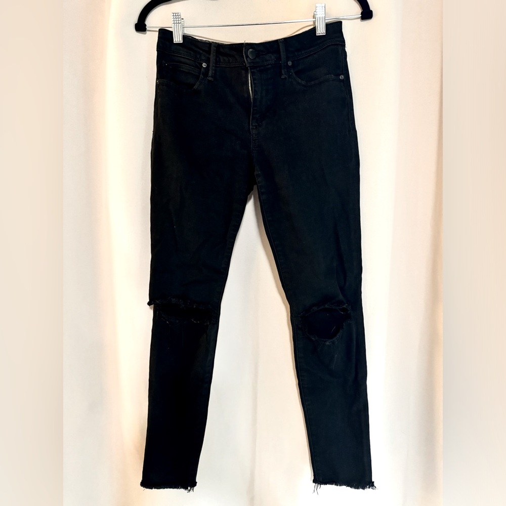 Joe's Jeans Black Finn Ankle Skinny Jean - 27